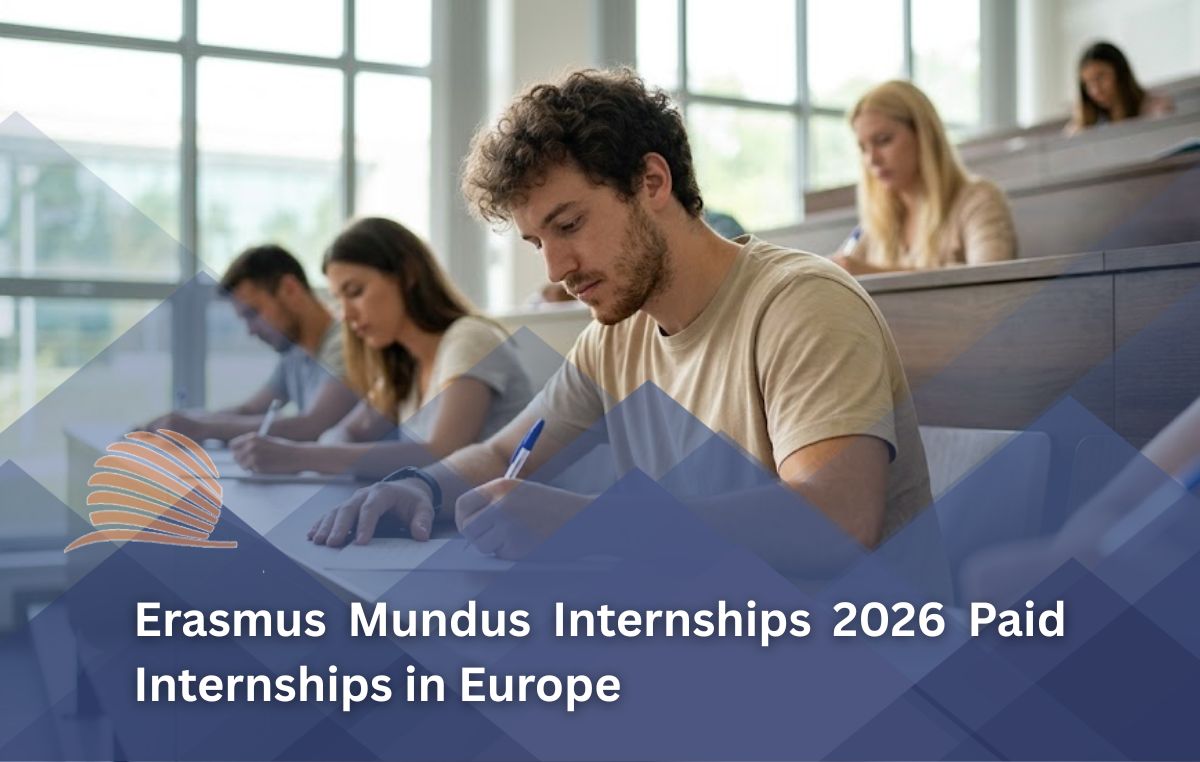 Erasmus Mundus Internships 2026 in Europe Paid Internship Opportunities